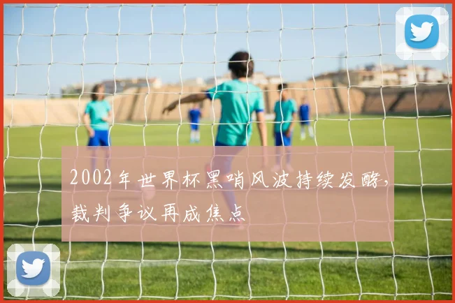 2002年世界杯黑哨风波持续发酵，裁判争议再成焦点