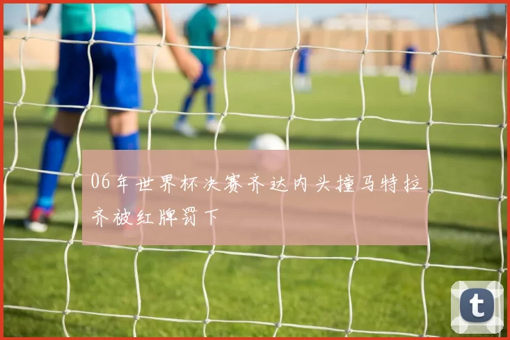 06年世界杯决赛齐达内头撞马特拉齐被红牌罚下